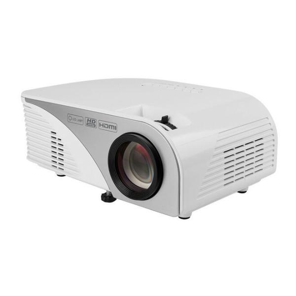 1200 Lumens 800x480 HDMI/AV/VGA/USB Input LED Video Projector HD Home Theater