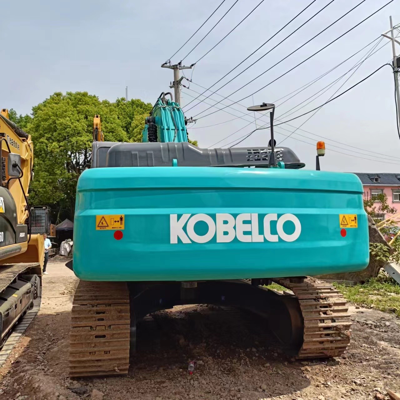 Kobelco SK350D Used Excavator Equipment Second Hand 35 Ton Construction Machinery