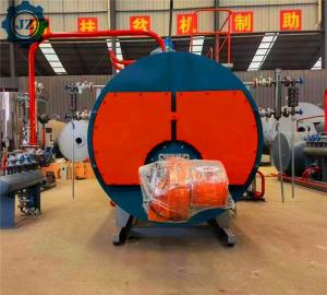 China Horizontal Skid Mounted Gas/Oil Fired Steam Boilers For Fish Meal Industry factory