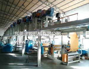 China 50 - 300m Every Min Silicone Paper Coating Machine / High Precision Paper Coating Line factory