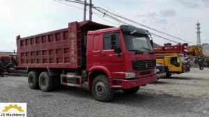 China 2013 Year Howo Second Hand Tipper Trucks / Old Dump Truck 336 For Mining Site factory