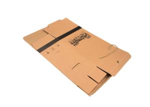 China Luxury Recyclable Double Bottle Wine Box Environmental Protection OEM Service factory