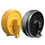 Front track idler assy for mini excavator wheel bulldozer parts rubber idler