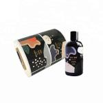 247MM Comestic Glass Bottle Plastic Sticker Label Printing Gold Foil Logo