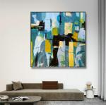 Living Room Decorative Abstract Art Canvas Paintings Unframed Wall Art Oil