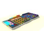 Various Colors Kids Trampoline Set , Kids Jumping On Trampoline Play Centre
