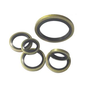China Rubber NBR Hydraulic Self Centering Bounded Seal Washer Kit Metal Screw Combine Ring factory