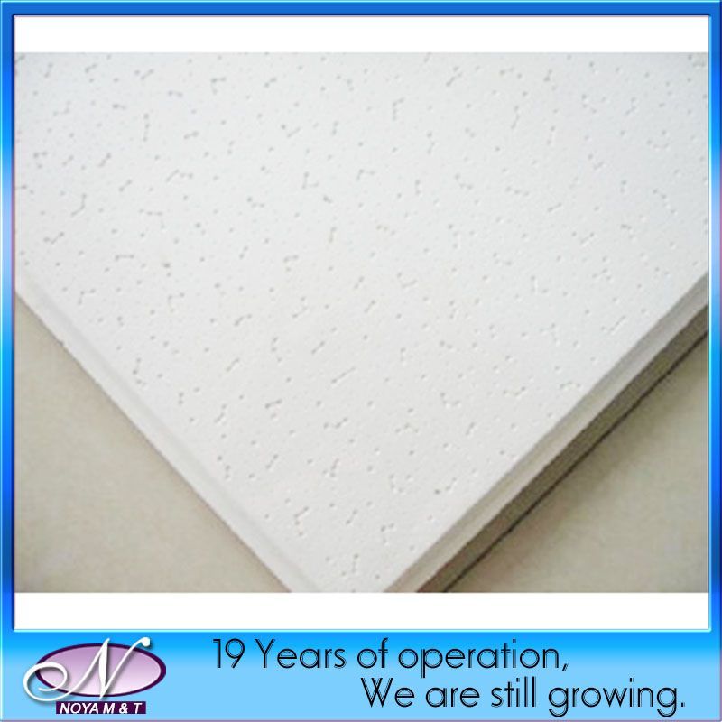 Fiber Mineral Wool Decorative Insulation Acoustic Ceiling Board