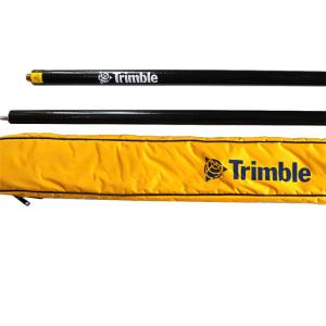 China Trimble Survey GPS Accessories 2m black GPS Pole Two Section Telescopic Fiber factory