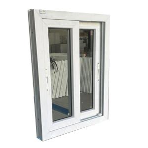 China Factory Price Custom UPVC PVC Single Double Glazed Sliding Windows For House factory