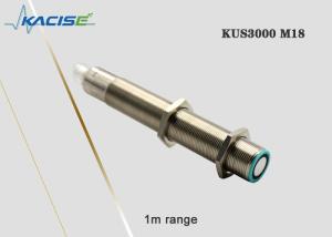 China KUS3000 M18 Compact Housing Ultrasonic Proximity Sensor High Repeatability factory