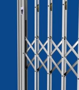China High Safety Aluminium Burglar Trellis door,Sliding with Slam Dead lock factory
