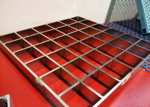 China 500mm*500mm Stainless Steel Grating , Press Lock Steel Grating factory