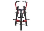 Free Weights Plate Loaded Lat Pulldown Machine Red Color For Gym Fitness Center