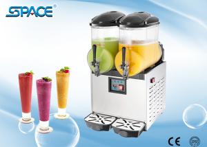 China Commercial Frozen Granita Machine / Smoothie Slush Machine With Two Bowl factory