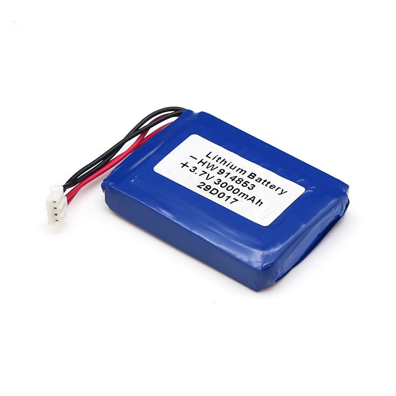 3000mAh 3.7V Lithium Ion Polymer Battery Pack CC/CV