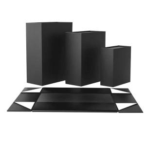 China Cardboard Paper Rigid Collapsible Box Magnetic Book Shape Underwear Packing Boxes factory