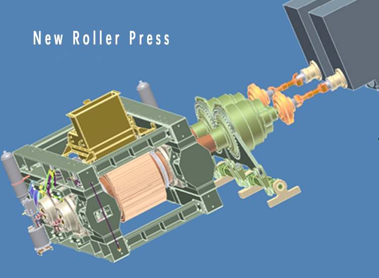 50-1450 tph Cement Roller Press For Cement Grinding Plant