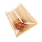 2023 Arrive Disposable Food Takeaway Paper Bag with Hand Length Handle and Oil