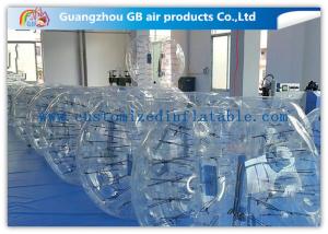 China Clear Giant Inflatable Hamster Ball Human Bubble Ball With Custom Logo Printing factory