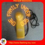 11cm Red, Yellow, Orange, Blue, Green promotional customized logo Flashing Mini