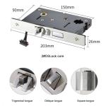 Zinc Alloy Hotel Smart Locks / Electronic Door Lock System For Hotels USB