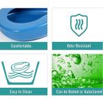 Bedpan for Women Men Elderly Female Male Bedridden Patient Hospital Home Bed Pan