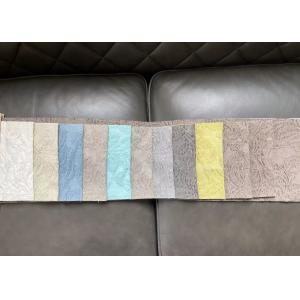 280cm Cotton Linen Jacquard Fabric 100% Polyester Tear Resistant