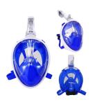 Silicone 180 Degree Full Face Goggles With Snorkel Diving Using
