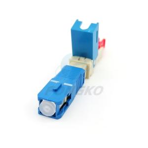 China Waterproof SC UPC Fiber Optic Quick Connector for Fusion Splicer factory