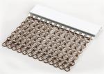Corridor Decoration Aluminum Chain Door Curtain 2.2m Height