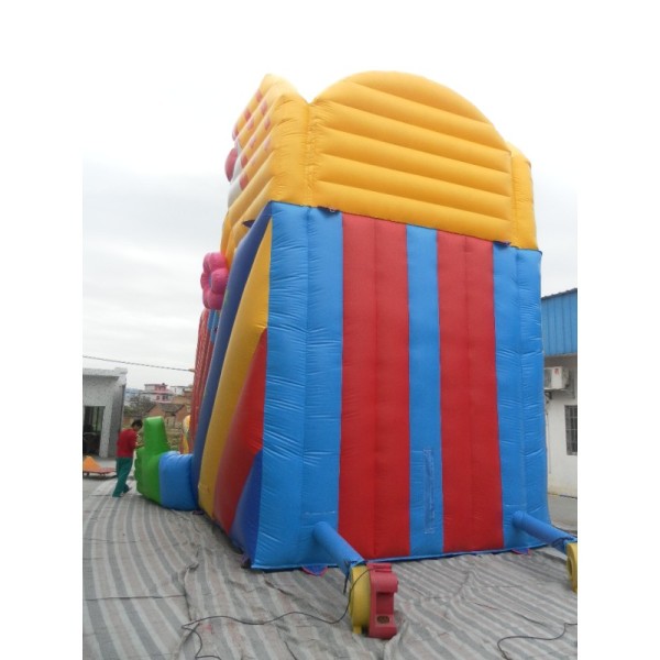 Customized PVC Inflatable Large Slide for Kids Inflatable Screamer Water Slide Inflatable Water Slide for Kids and Adults