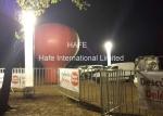 HMI1200W Inflatable Light Tower 36000 LM , Tunnels Temporary Construction Prism