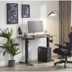 Office Building Petite Ergonomic French One Motor Electric Standing Desk for