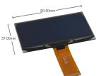 Small Oled Display 128x64 Ssd1309 2.42 Inch 80cd/M2 Brightness