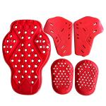 Sports Protection PU Material Motorcycle Knee Pad in Customized Color for Body