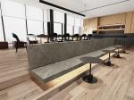 Grey Matt 1600x3200mm Sintered Stone Slab For Office Design