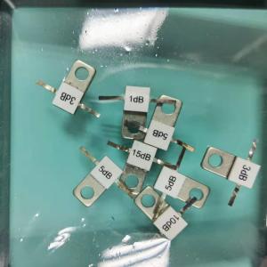 China 10w 20db DC 6Ghz Flange Mount Chip Attenuators 4*4 factory
