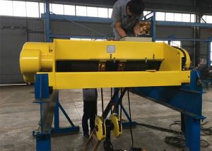 China Single / Double Speed Electric Wire Rope Hoist Customized 1-5t Wire Rope Trolley factory
