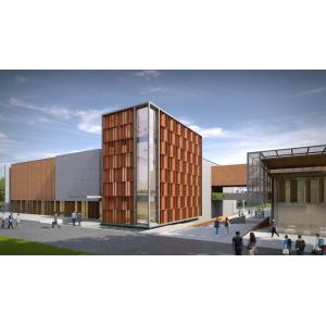 Customized High Quality Institutional Buildings Exhibition Hall Multi-span Steel