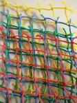 50mm 3.0mm Braided Polyethylene Netting For Playground Anti Climb Colored