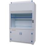 Anti Acid fume hood cabinet , PP Cup Sink Chemical Fume Cupboard
