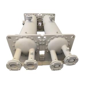 China Double Circuit Copper Tube Flooded Heat Exchanger factory