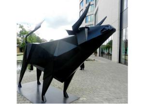 China Forging Outdoor Polished Stainless Steel Sculpture Urban Decoration Abstract factory