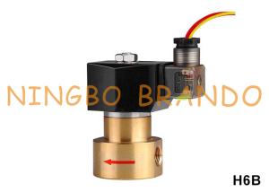 China 90 bar High Pressure Brass Solenoid Valve For Water Air Gas 1/4'' 3/8'' 1/2'' 24V 220V factory