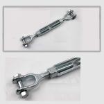 ZINC PLATED Stainless Steel Turnbuckles DIN1480 with Open Body