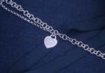 CZ Cubic Zirconia Sterling Silver Custom Jewelry Double Layer Women Bracelet