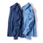 Organic Cotton Casual Wear Fabrics Bleached Hemp Stretch Denim 11.5OZ 410gsm