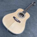 Custom 41 inch Dreadnought D 12 strings abalone binding folk classic acoustic