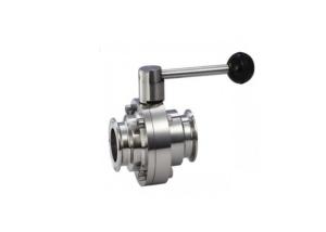 China 1.4301 1.4404 Butterfly Stainless Steel Valves Cracking Resistance For Piping System factory